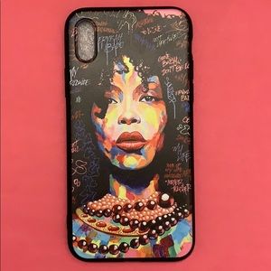 Erykah Badu phone case for iPhone X